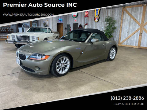 2004 BMW Z4 for sale at Premier Auto Source INC in Terre Haute IN