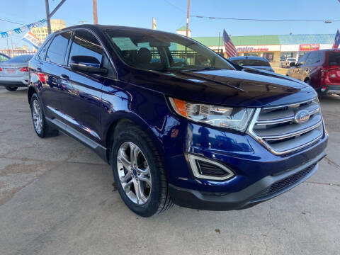 2016 Ford Edge for sale at EAGLE AUTO SALES in Corsicana TX