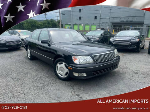 1998 Lexus LS 400 for sale at All American Imports in Alexandria VA