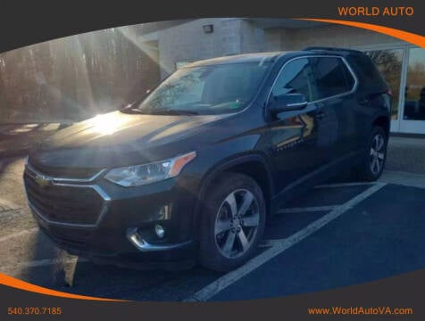 2021 Chevrolet Traverse for sale at World Auto in Fredericksburg VA