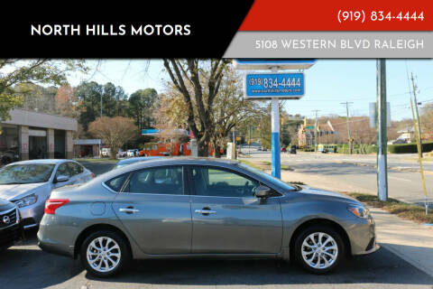 2017 Nissan Sentra for sale at NORTH HILLS MOTORS in Raleigh NC