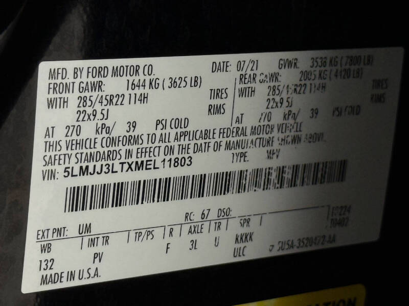 2021 Lincoln Navigator L Reserve