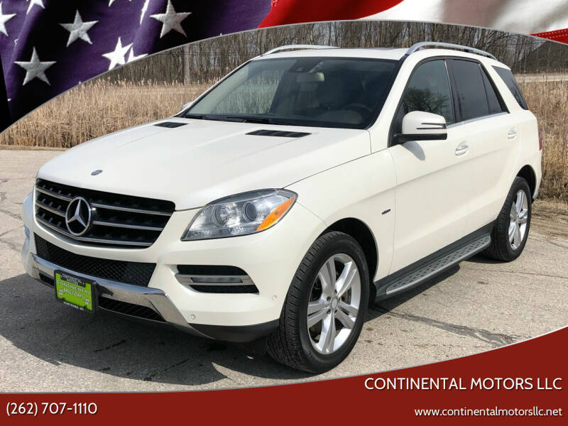 2012 Mercedes-Benz M-Class for sale at Continental Motors LLC in Hartford WI