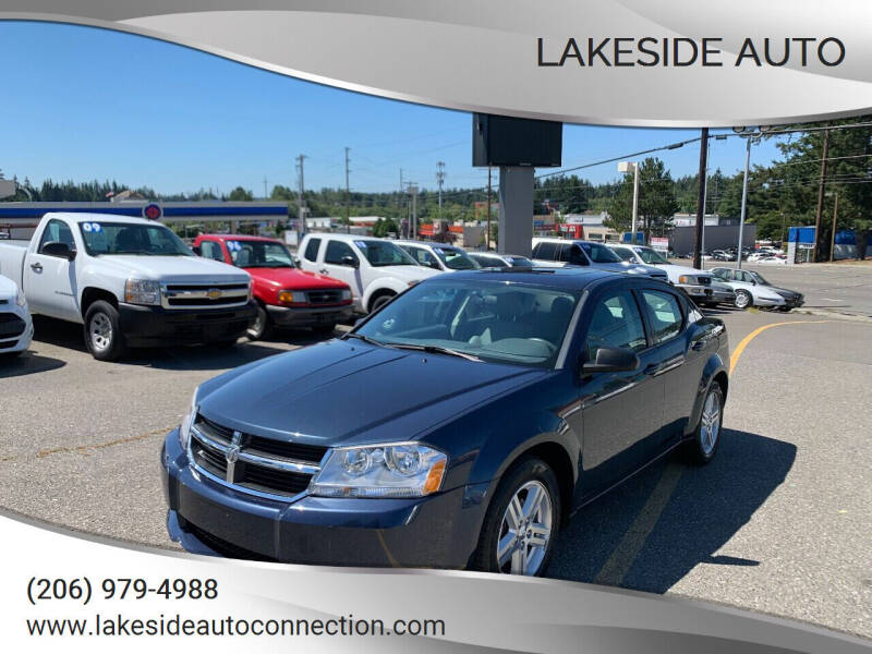 2008 Dodge Avenger for sale at Lakeside Auto in Lynnwood WA