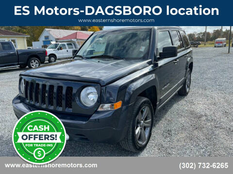 2015 Jeep Patriot for sale at ES Motors-DAGSBORO location in Dagsboro DE