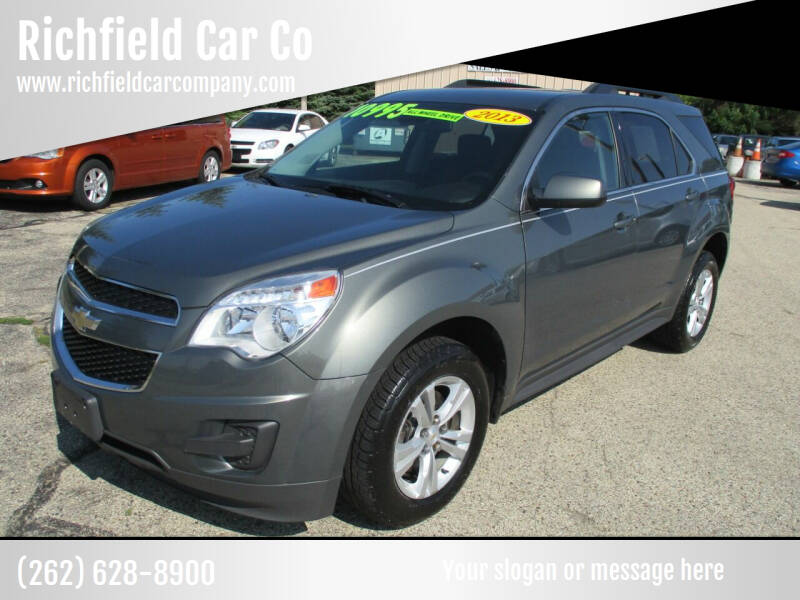 2013 Chevrolet Equinox for sale at Richfield Car Co in Hubertus WI