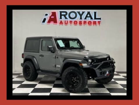 2018 Jeep Wrangler for sale at Royal AutoSport in Elk Grove CA