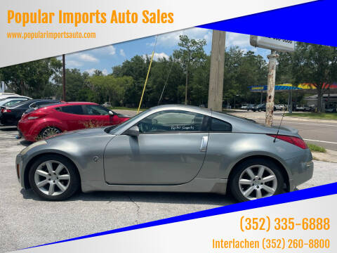 2004 Nissan 350Z for sale at Popular Imports Auto Sales - Popular Imports-InterLachen in Interlachehen FL