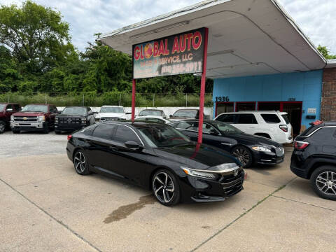 2021 Honda Accord for sale at Global Auto Sales and Service in Nashville TN