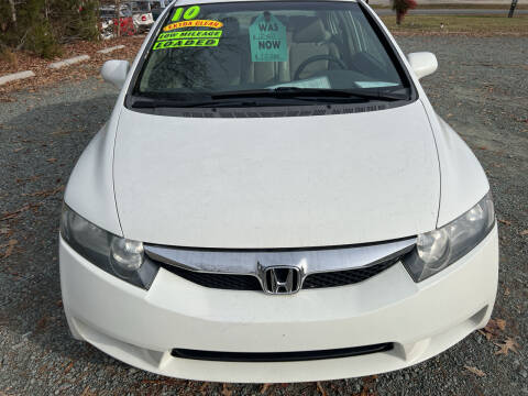 2010 Honda Civic for sale at B & B Auto Sales in Burlington NC