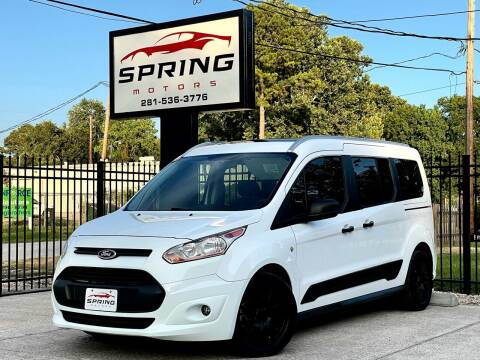 2016 Ford Transit Connect for sale at Spring Motors in Spring TX