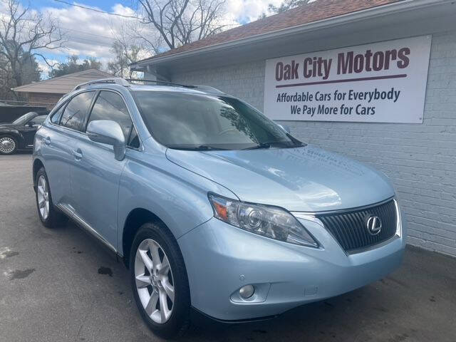 2011 Lexus RX 350 for sale at Oak City Motors in Garner NC