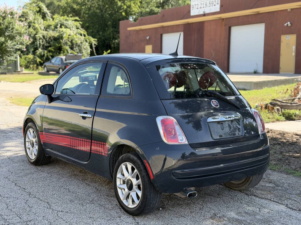 Gray 2017 FIAT 500 Pop Pop 2dr Hatchback 2