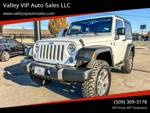 2015 Jeep Wrangler for sale at Valley VIP Auto Sales LLC in Spokane Valley WA
