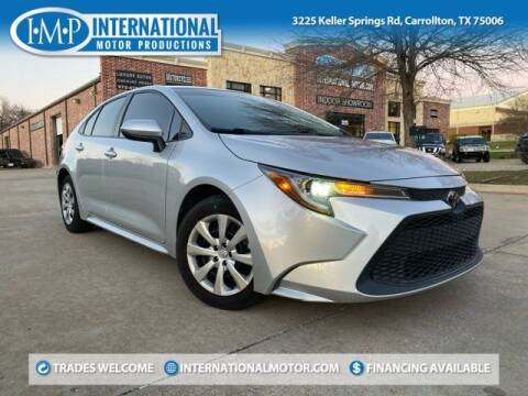2021 Toyota Corolla for sale at International Motor Productions in Carrollton TX