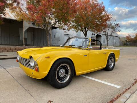 1964 Triumph TR4 for sale at Enthusiast Motorcars of Texas in Rowlett TX