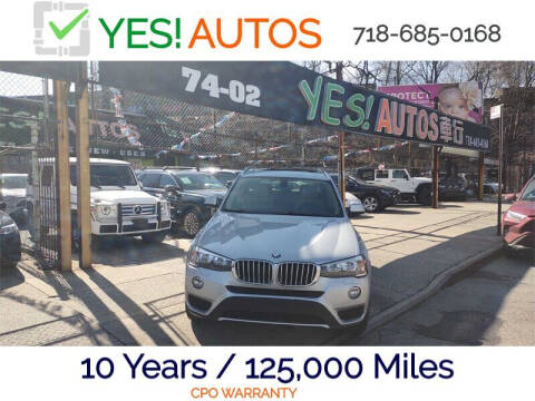2017 BMW X3 for sale at Yes Haha in Flushing NY