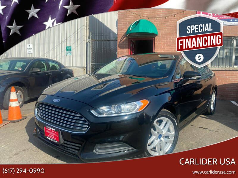 2016 Ford Fusion for sale at Carlider USA in Everett MA