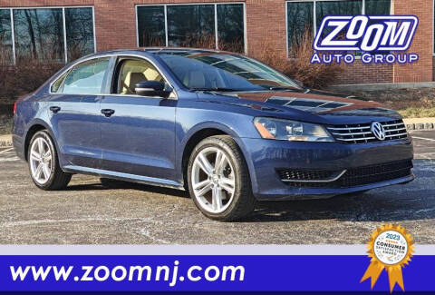 2015 Volkswagen Passat for sale at Zoom Auto Group in Parsippany NJ