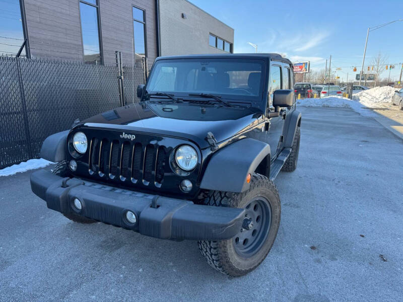 2015 Jeep Wrangler Unlimited for sale at Pyramids Auto Sales in Indianapolis IN