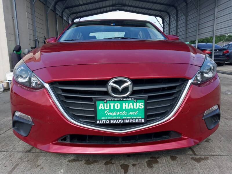 2016 Mazda MAZDA3 for sale at Auto Haus Imports in Grand Prairie TX