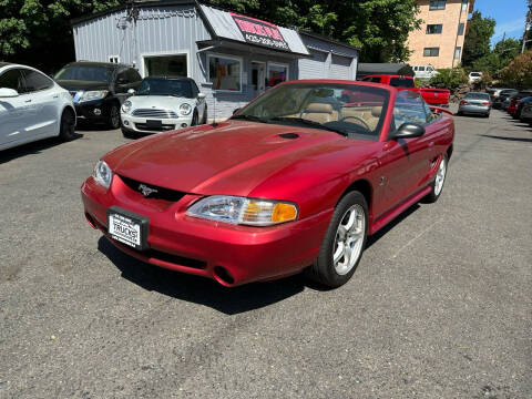1998 Ford Mustang SVT Cobra for sale at Trucks Plus in Seattle WA
