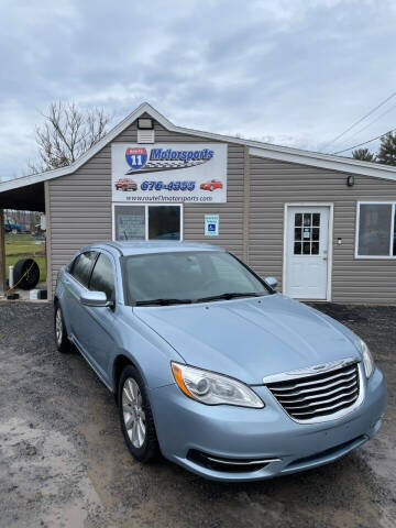 2013 Chrysler 200 for sale at ROUTE 11 MOTOR SPORTS in Central Square NY