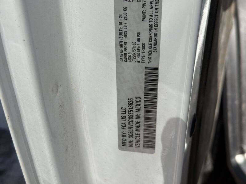 2025 RAM ProMaster