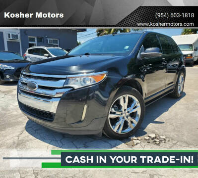2013 Ford Edge for sale at Kosher Motors in Hollywood FL