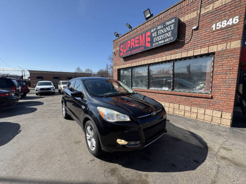 2014 Ford Escape for sale at Supreme Motor Groups in Detroit MI