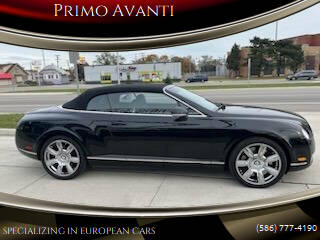 2007 Bentley Continental for sale at Primo Avanti in Roseville MI