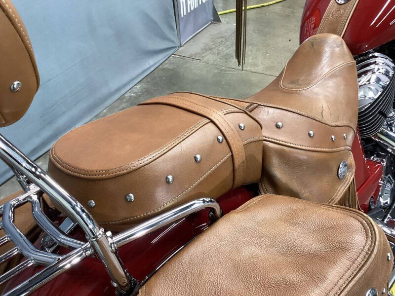 2015 Indian Chief Vintage Indian Red