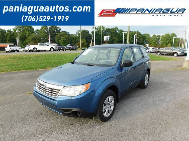 Blue 2009 Subaru Forester 2.5 X AWD 2.5 X 4dr Wagon 4A 1