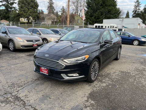 2017 Ford Fusion for sale at Apex Motors Inc. in Tacoma WA