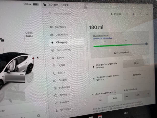 White 2023 Tesla Model 3 Base 4dr Sedan 17