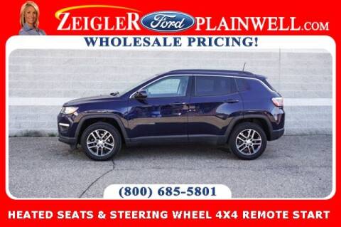 2017 Jeep Compass for sale at Zeigler Ford of Plainwell in Plainwell MI