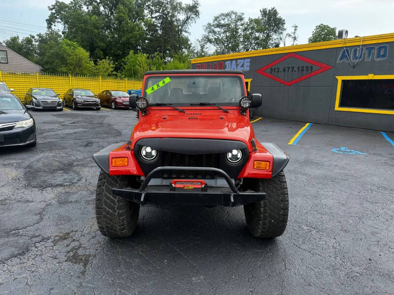 2005 Jeep Wrangler for sale at Dollar Daze Auto Sales Inc in Detroit MI