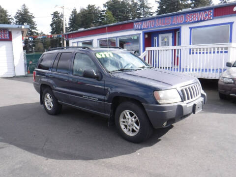 2004 Jeep Grand Cherokee for sale at 777 Auto Sales and Service in Tacoma WA