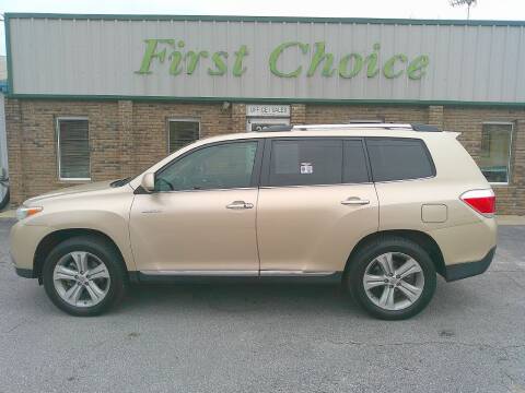 2012 Toyota Highlander for sale at First Choice Auto in Greenville SC