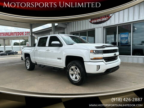 2018 Chevrolet Silverado 1500 for sale at Motorsports Unlimited - Trucks in McAlester OK