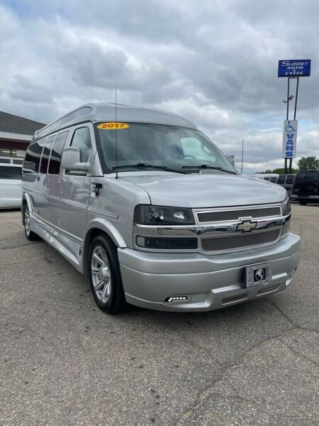 2017 Chevrolet Express for sale at Summit Auto & Cycle in Zumbrota MN