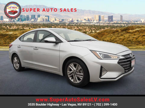 2019 Hyundai Elantra for sale at Super Auto Sales in Las Vegas NV