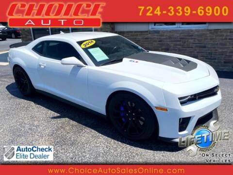 2014 Chevrolet Camaro for sale at CHOICE AUTO SALES in Murrysville PA
