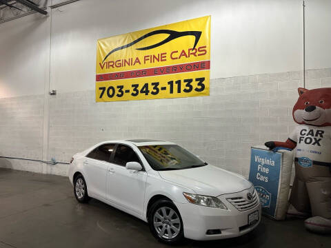 2009 Toyota Camry for sale at Virginia Fine Cars in Chantilly VA