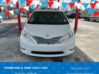 2012 Toyota Sienna for sale at THOMPSON & SONS USED CARS in Marion OH