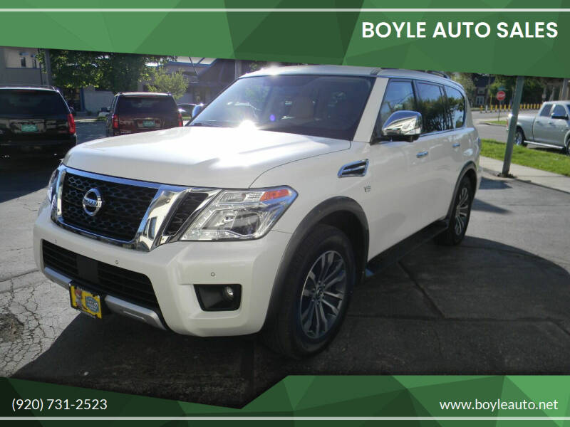 2018 Nissan Armada for sale at Boyle Auto Sales in Appleton WI