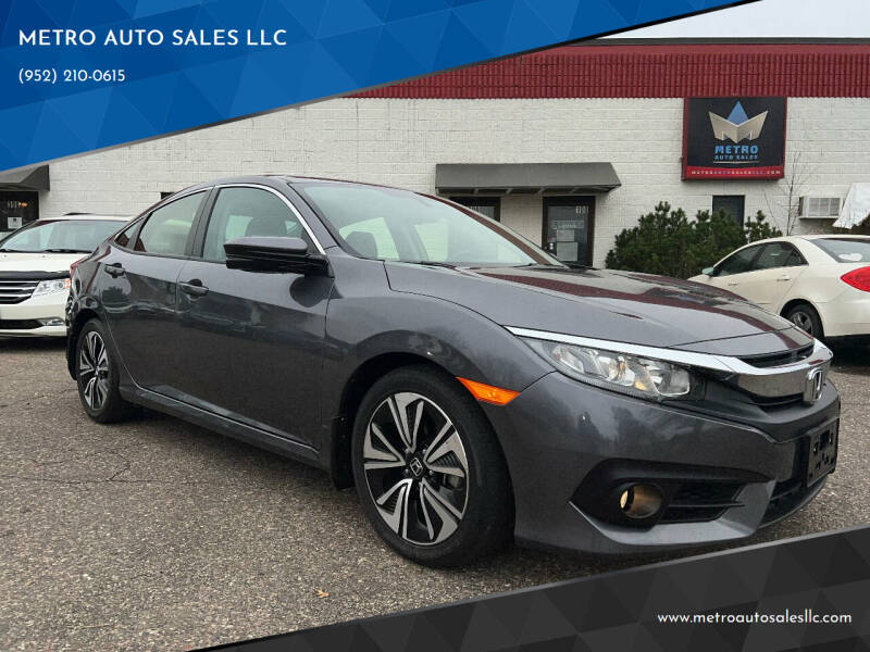 2018 Honda Civic for sale at METRO AUTO SALES LLC in Lino Lakes MN