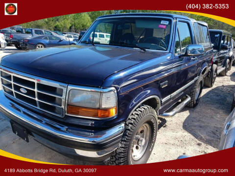 1994 Ford Bronco for sale at Carma Auto Group in Duluth GA