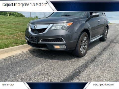 2011 Acura MDX for sale at Carport Enterprise "US Motors" - Kansas in Kansas City KS