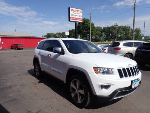 2014 Jeep Grand Cherokee for sale at Marty's Auto Sales in Savage MN
